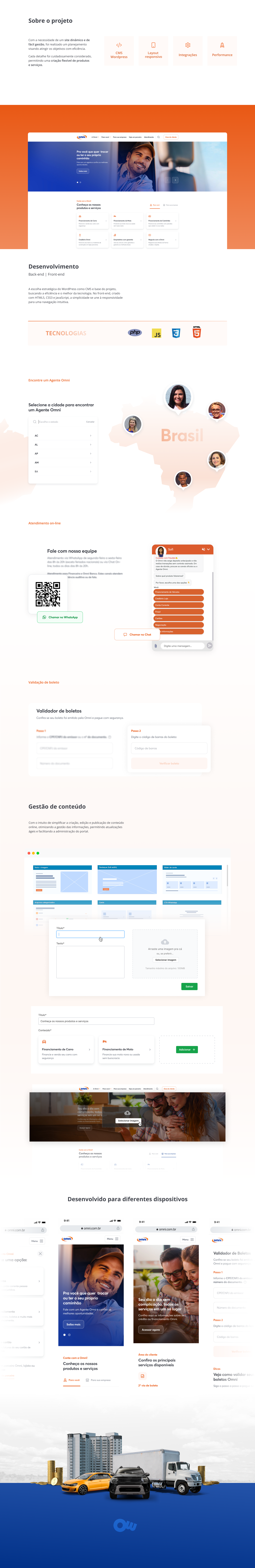 Ilustração do projeto Omni Banco finalizado.